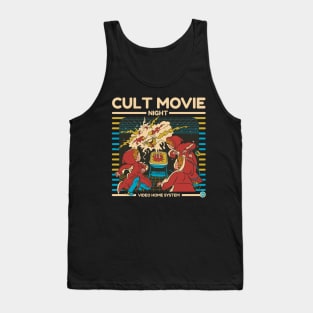 Cult Movie Night Funny Childrens Book Parody Tank Top